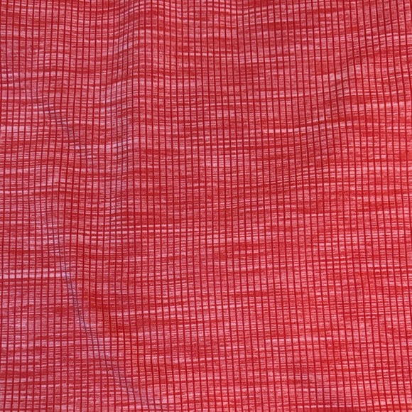 Orange Ribbed Racerback Tank Top, Sz Large - Picture 7 of 7